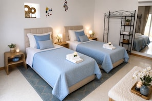 3 chambres, lit parapluie, Wi-Fi gratuit, draps fournis
