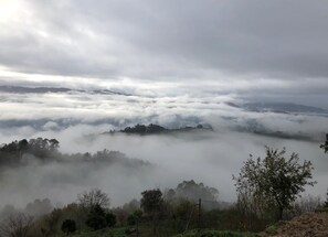 Vista da casa para o vale