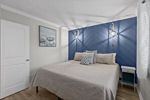 1 habitación, tabla de planchar con plancha, wifi gratis y ropa de cama 
