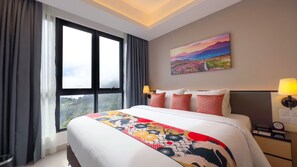 Sábanas de algodón egipcio, ropa de cama de alta calidad y minibar