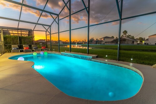 Single-Story Pool Home | Water Views & Game Room | Sleeps 11
