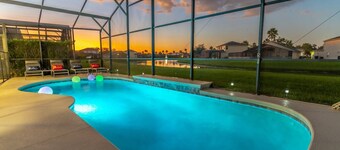 Single-Story Pool Home | Water Views & Game Room | Sleeps 11