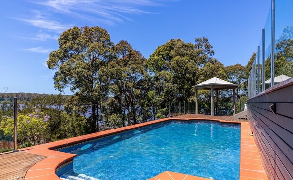 Alberca al aire libre 