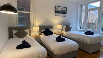 Desk, iron/ironing board, free WiFi, bed sheets