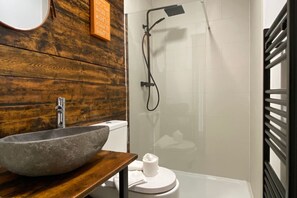 Free toiletries, hair dryer, slippers, towels