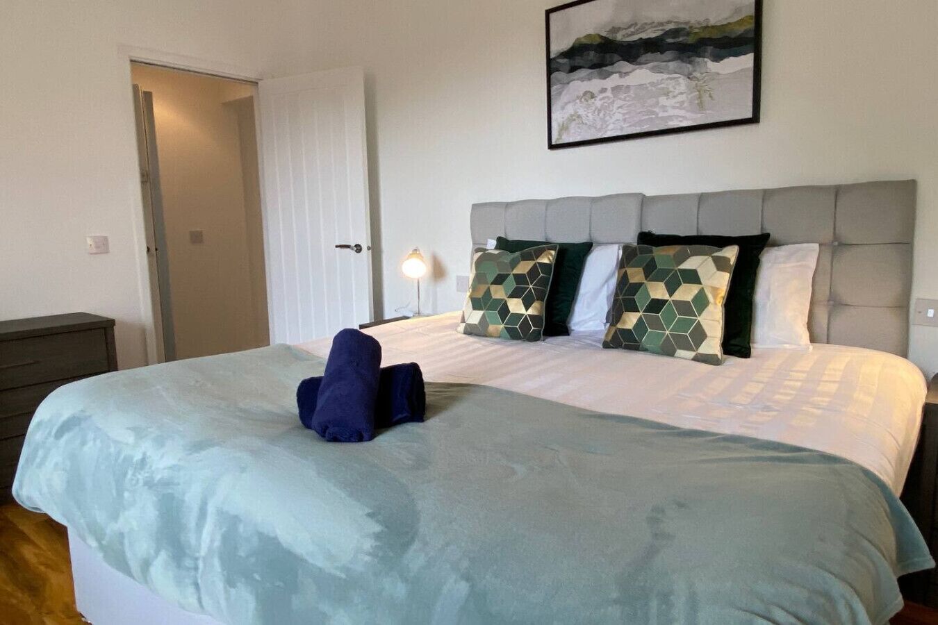 Desk, iron/ironing board, free WiFi, bed sheets