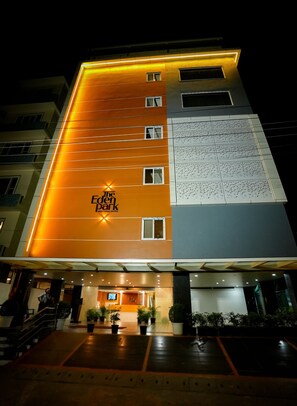 Fassade der Unterkunft