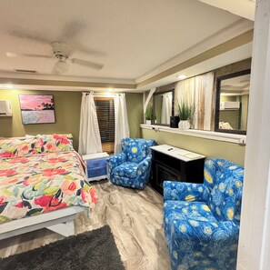 1 bedroom, iron/ironing board, free WiFi, bed sheets