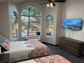 5 bedrooms, iron/ironing board, travel cot, free WiFi