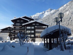 Exterior - Cozy studio 3 pers, ski-in/ski-out Chamonix with wifi and pets allowed (Chamonix-Mont-Blanc)