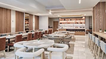 Daily buffet breakfast for a fee