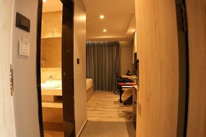 Habitación ejecutiva | Minibar, escritorio, espacio para trabajar con laptop y wifi gratis 