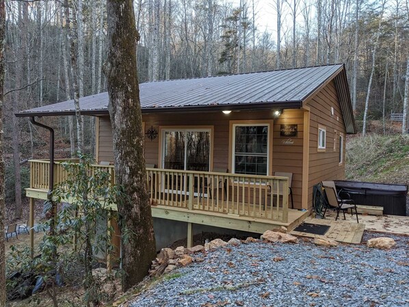 Cabin, 2 Bedrooms | Exterior - Deep Creek Hideaway 2 Bedroom Cabin by RedAwning (Bryson City)