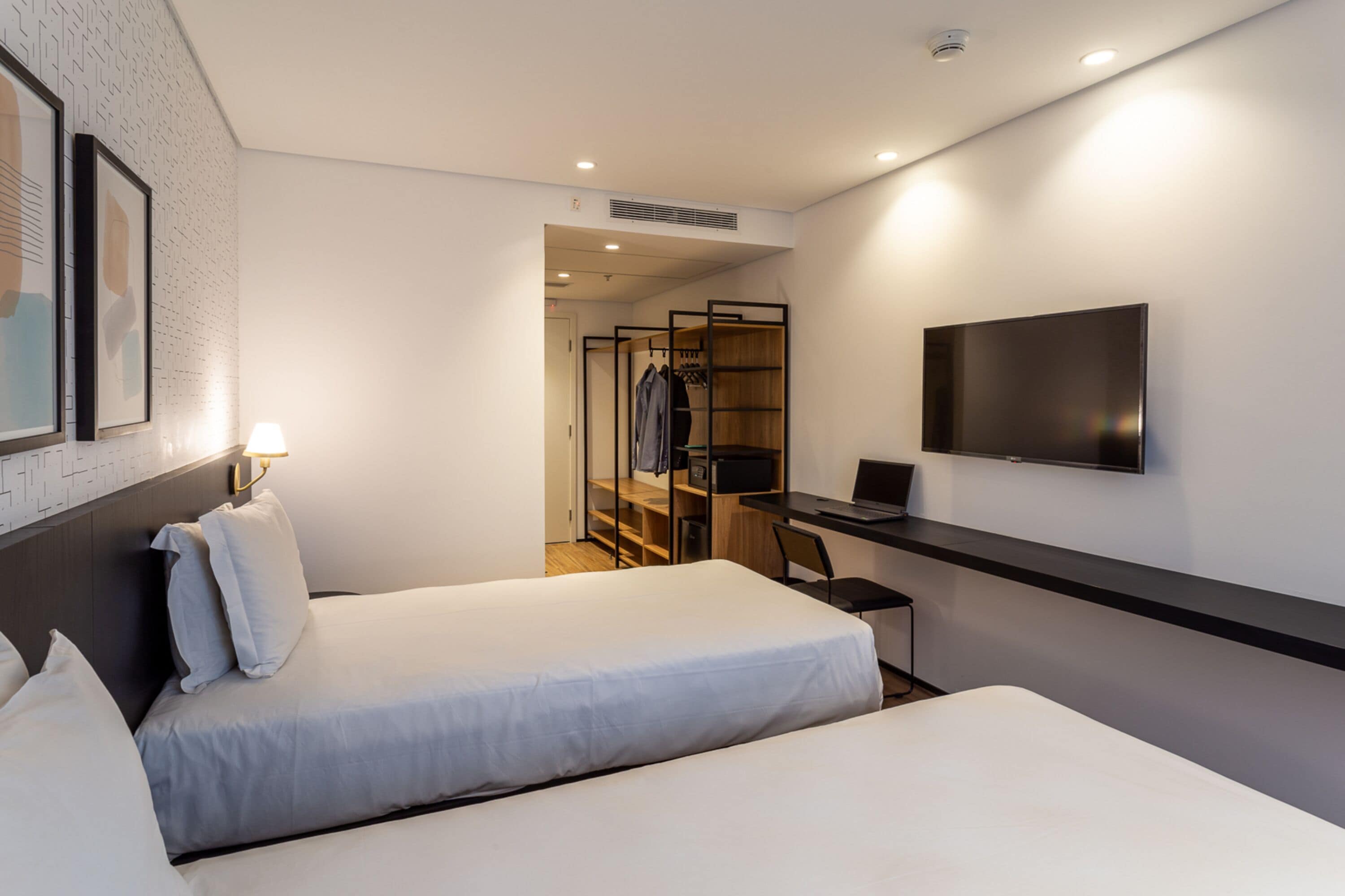 Minibar, in-room safe, blackout drapes, free WiFi