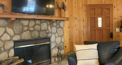 Cozy Stone Fireplace in a Relaxing 2 Bedroom Cabin