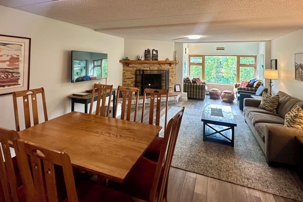 Large open space for families or groups! New couch and swivel chair in 2024!