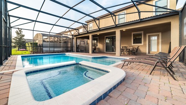 Piscine chauffée