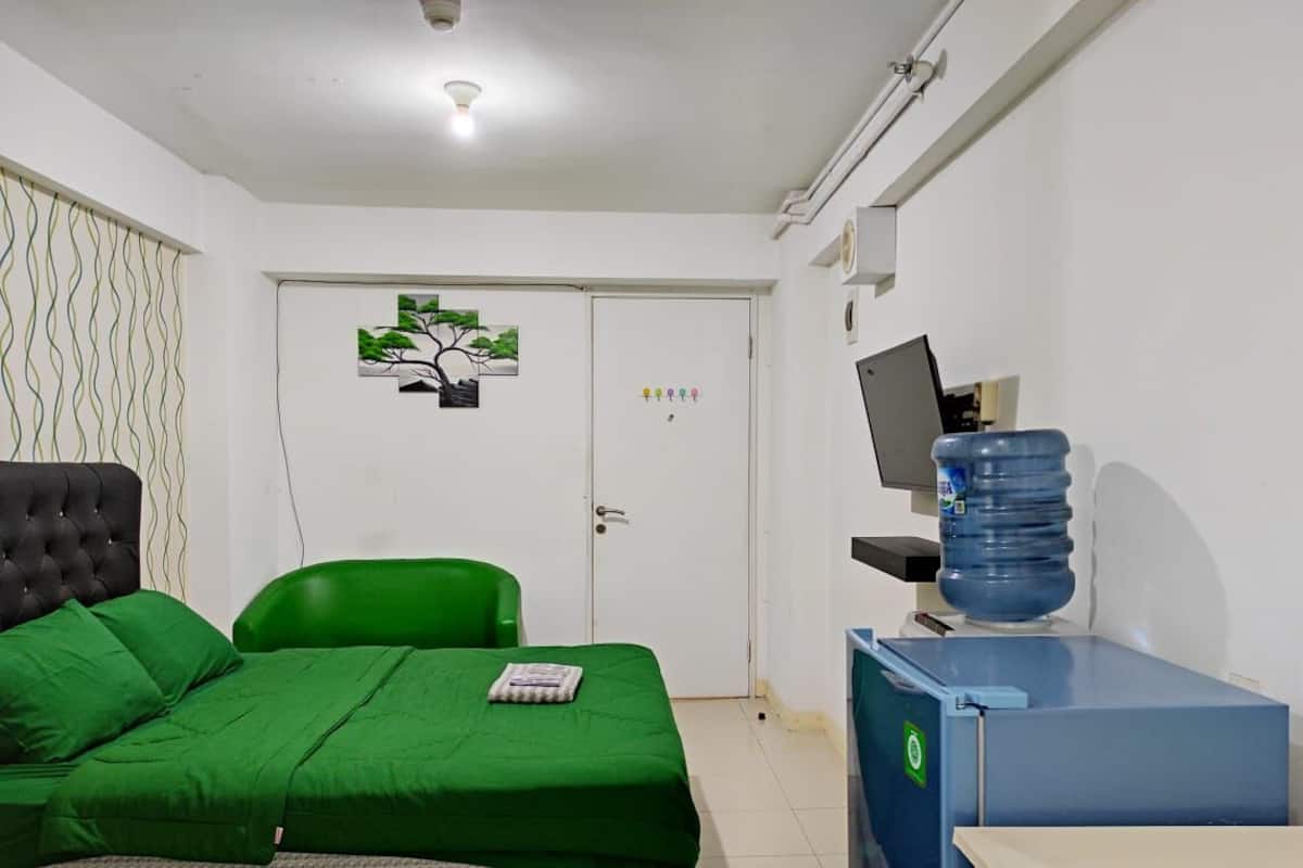 Estudio básico | 2 habitaciones, ropa de cama hipoalergénica y insonorización