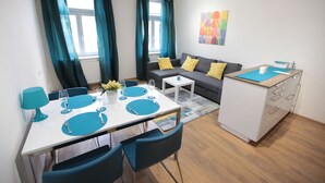 City-Apartment | Wohnbereich