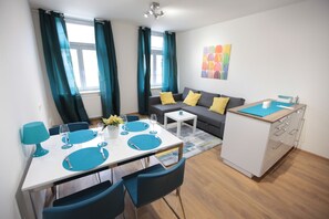 Living area - Tomáškova 41 (Prague)