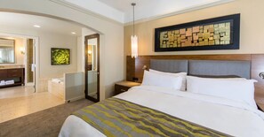 In-room safe, iron/ironing board, travel crib, free WiFi