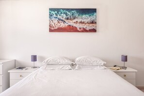 1 bedroom, desk, blackout drapes, iron/ironing board