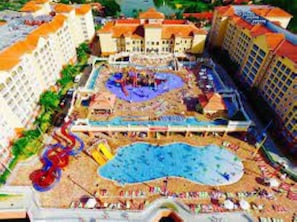 Indoor pool, outdoor pool