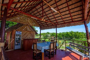 Fassade der Unterkunft