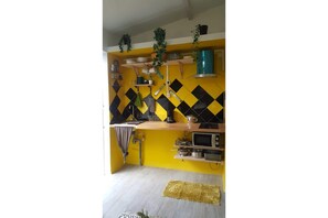 Interior - Le Cacaoyer, cosy apartment with sea view  (La Trinité)