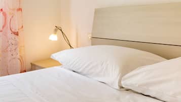 1 chambre, fer et planche Ă repasser, draps fournis