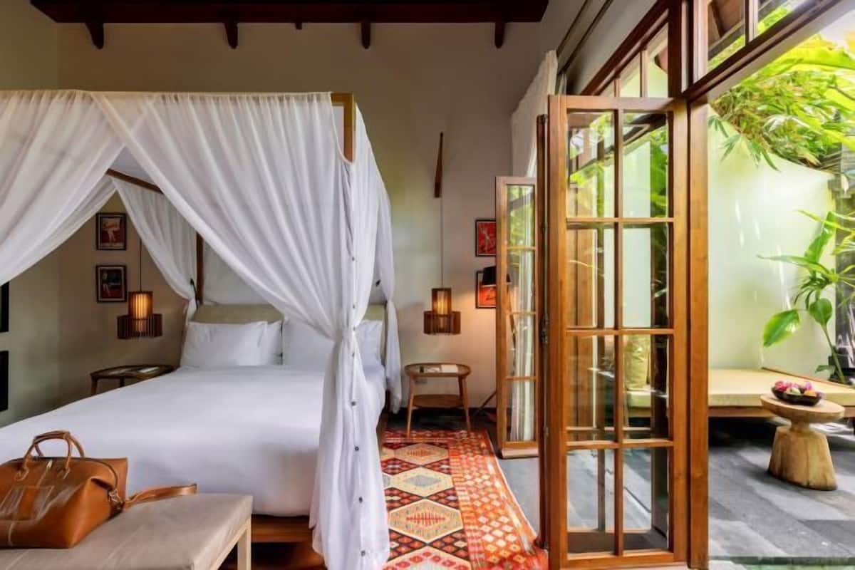 1 bedroom, Egyptian cotton sheets, premium bedding, pillowtop beds