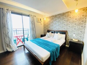 Appartement, 1 slaapkamer, balkon | Gratis wifi, beddengoed