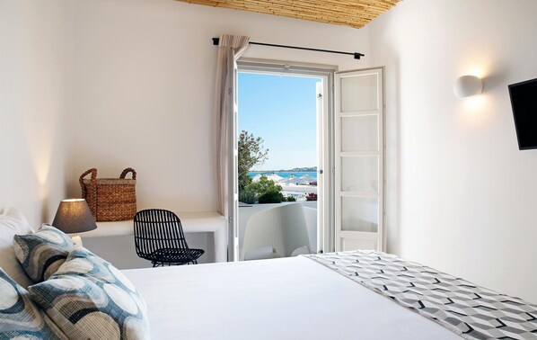 Double Room | In-room safe, individually decorated, individually furnished, desk - Thomais Studios (Naxos)