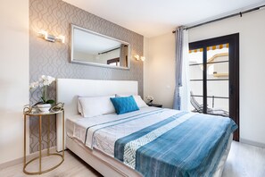 1 soverom, strykejern/-brett, reiseseng for barn og wi-fi (inkludert)