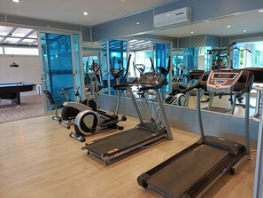 Fitness facility - 2-zimmer-unterkunft in Einem Luxusresort (Antalya)
