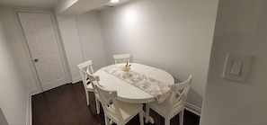 Dining - Walk-out Basement Apt. 1 bedroom+den. Free parking (Thornhill)