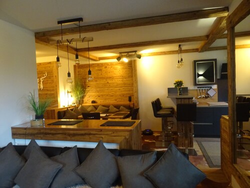 Vacation apartment Great garden apartment (new building), fantastic mountain view