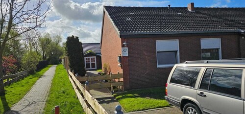 Ferienhaus in direkter Strandnähe, Butjadingen-Burhave, 100 m vom Strand/Nordsee