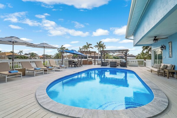 Außenpool, beheizter Pool