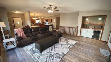 TV connectée, cheminée