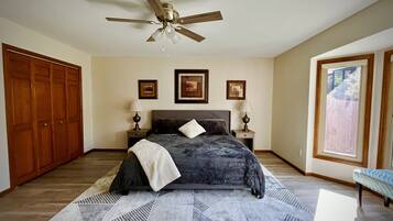 4 間睡房、熨斗/熨衫板、免費 Wi-Fi、床單