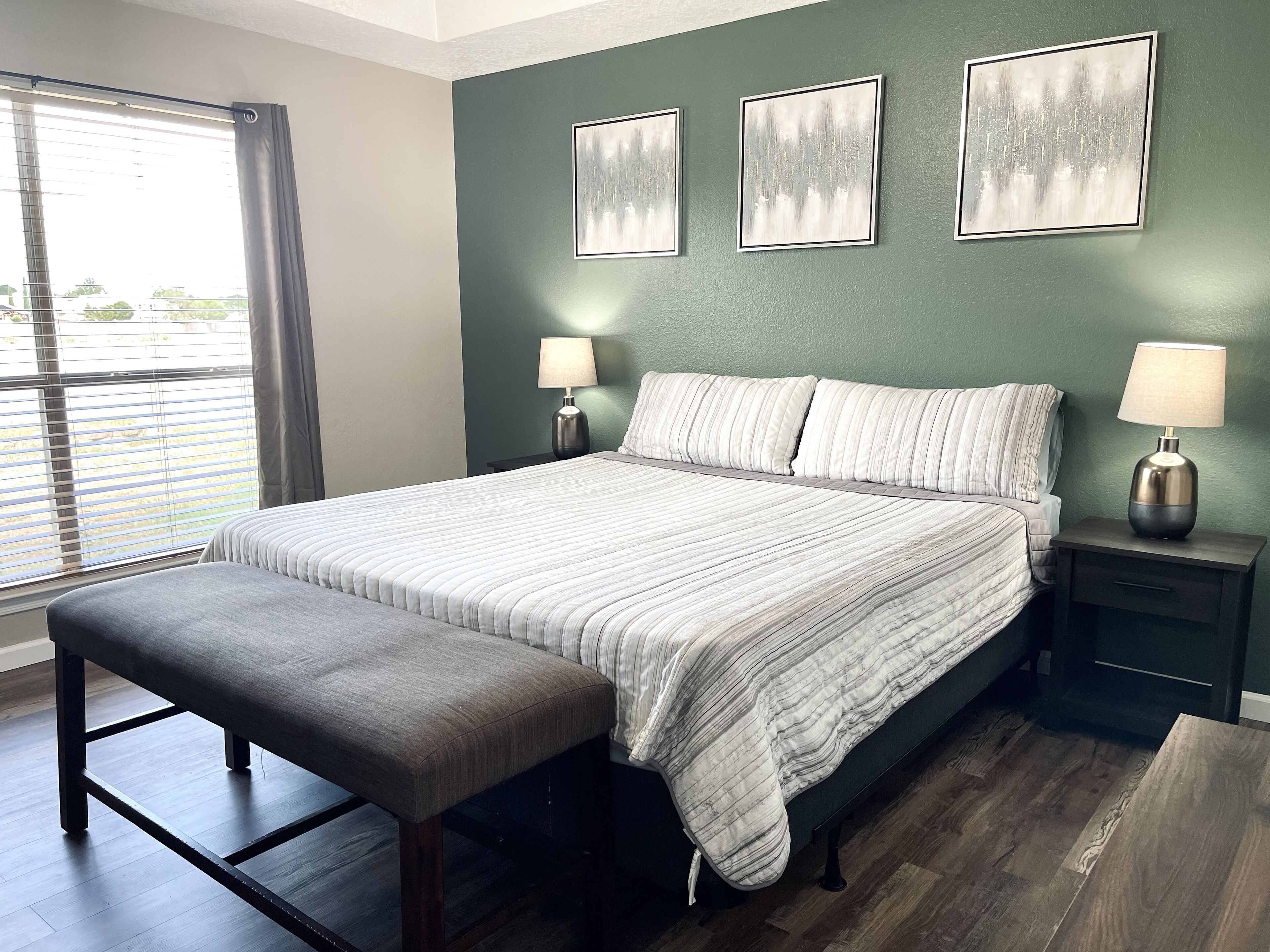 3 bedrooms, iron/ironing board, free WiFi, bed sheets