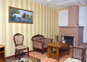 Habitación de lujo | Zona de estar