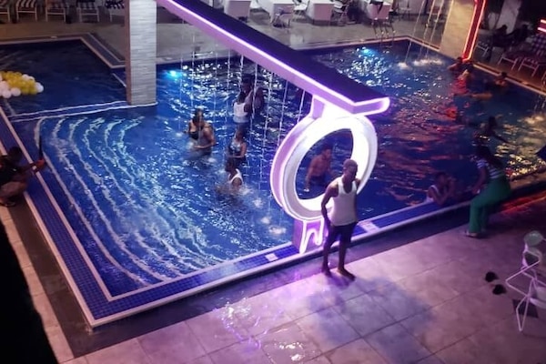 Alberca al aire libre