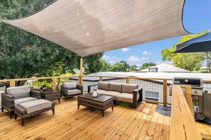 Terrace/patio - Modern farmhouse cottage (Okeechobee)