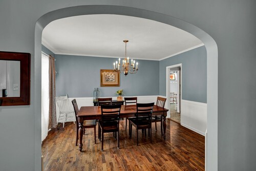 Charming 4BR family home w/ private deck off master, big yard and patio