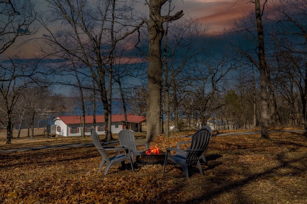 Enjoy a campfire and some smores!