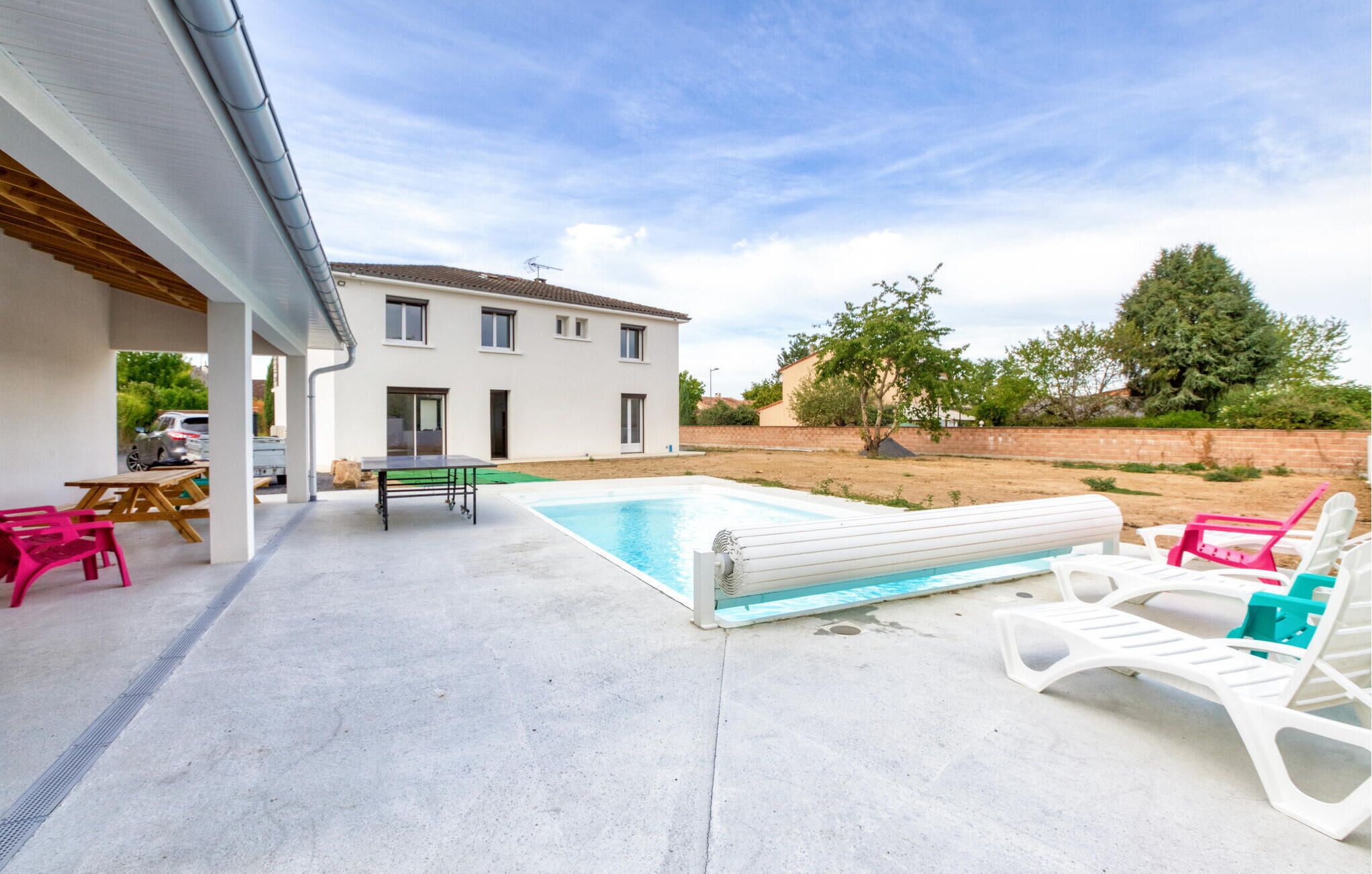 Una piscina climatizada
