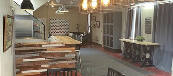 Downtown historic industrial loft, dog-friendly, sleeps 15+