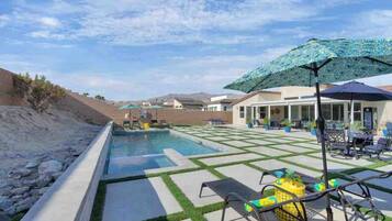 Ulkouima-allas, lämmitetty uima-allas